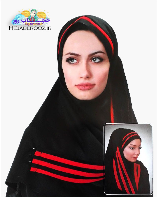 مقنعه مدل رز (دراپه)
