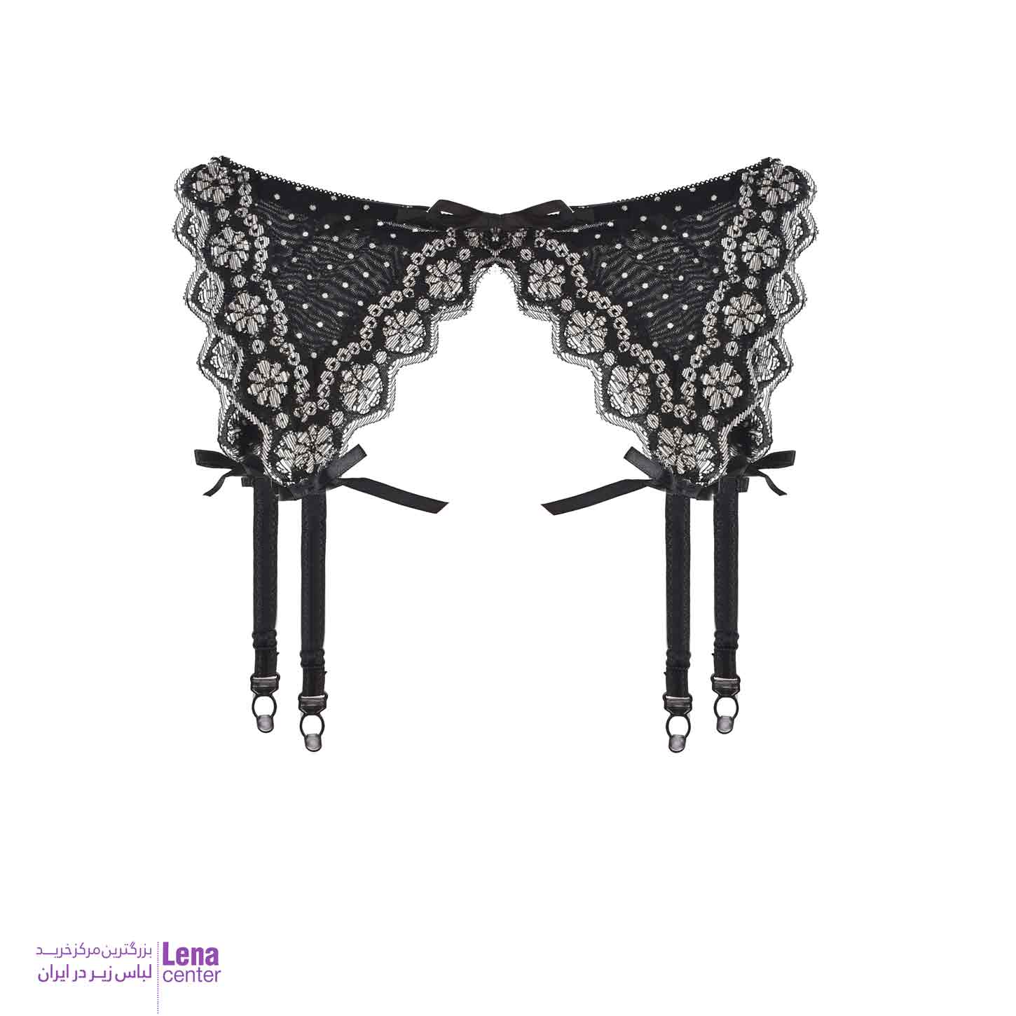 بندجوراب زنانه خالدار