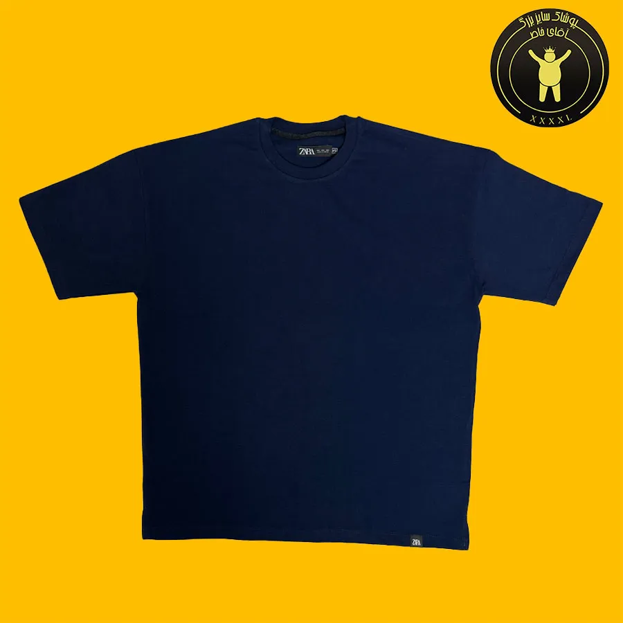 تیشرت ساده پارچه ماکان zara