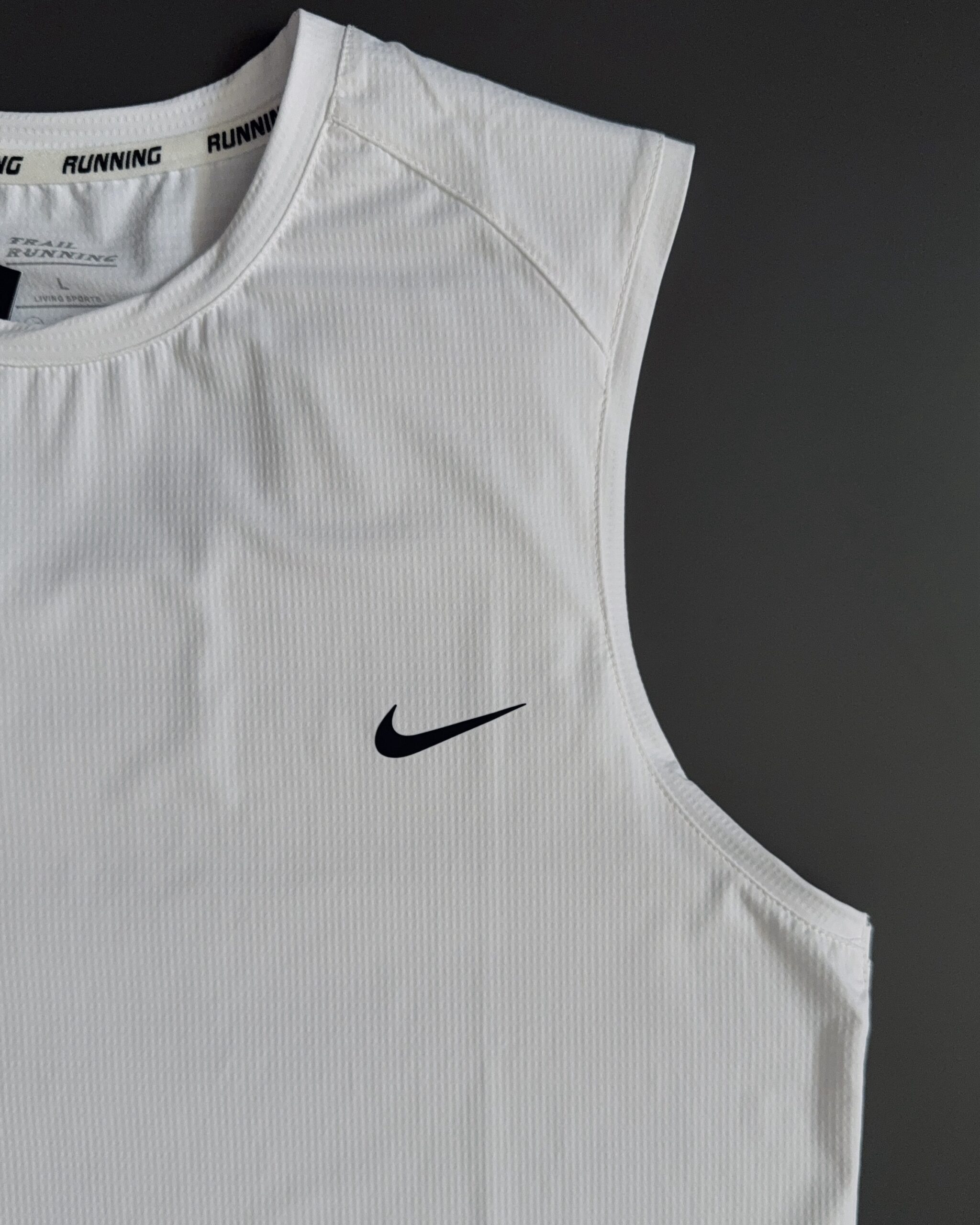 تاپ ورزشی مردانه نایک | Nike Running Sleeveless Top - سفید, xl