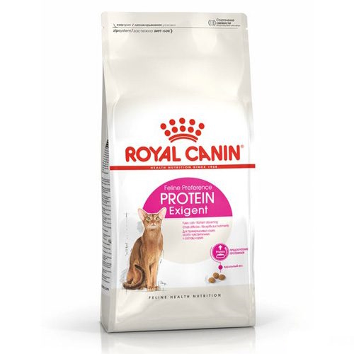 غذا خشک گربه بالغ رویال کنین مدل Protein Exigent وزن 2 کیلوگرم