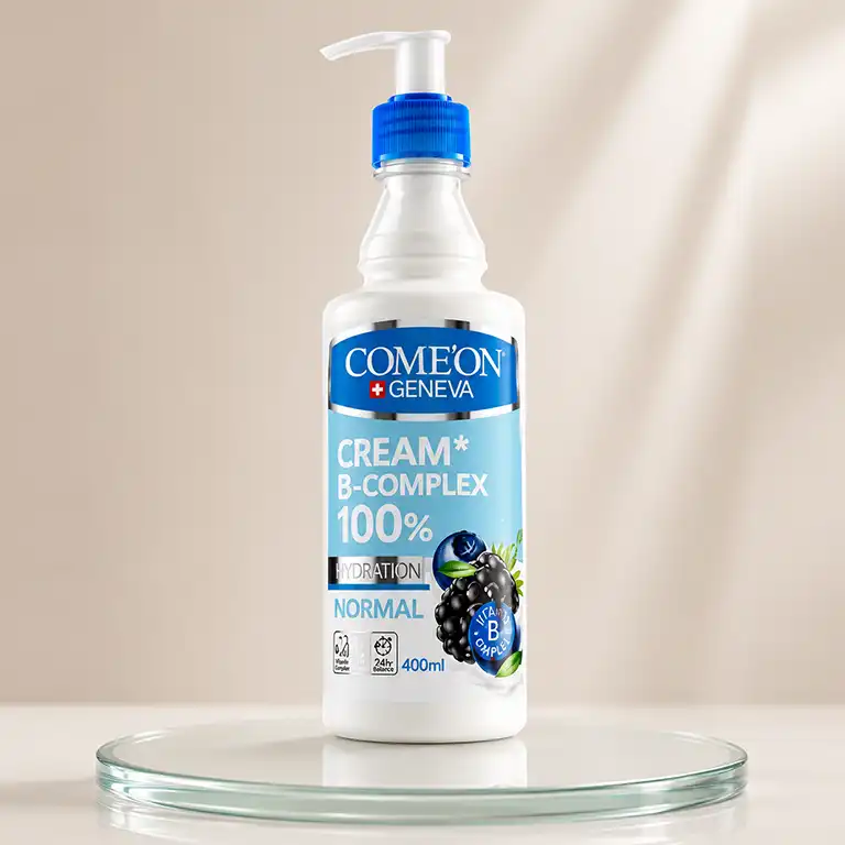 کرم پمپی مرطوب کننده مناسب پوست معمولی با حجم 200 ml