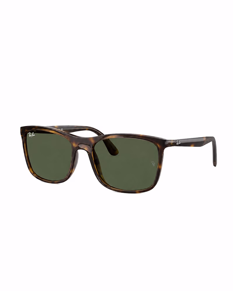 عینک آفتابی اسپرت   ریبن مدل RayBan RB4412 - فريم هاوانا عدسي سبز