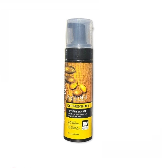 موس مو لایتنس حاوی روغن آرگان حجم 200 میلی لیتر Hair mouse 200ML