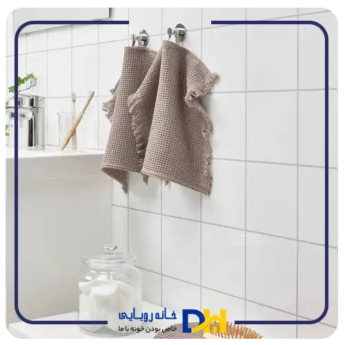 دستمال ریش ریش بژ ایکیا VALLASÄN