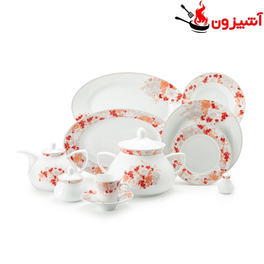 سرویس 108 پارچه 12 نفره طرح ملانی