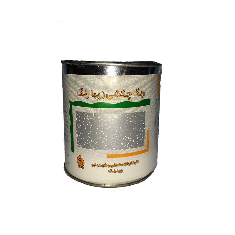 رنگ چکشی آبی زیبا رنگ گالن