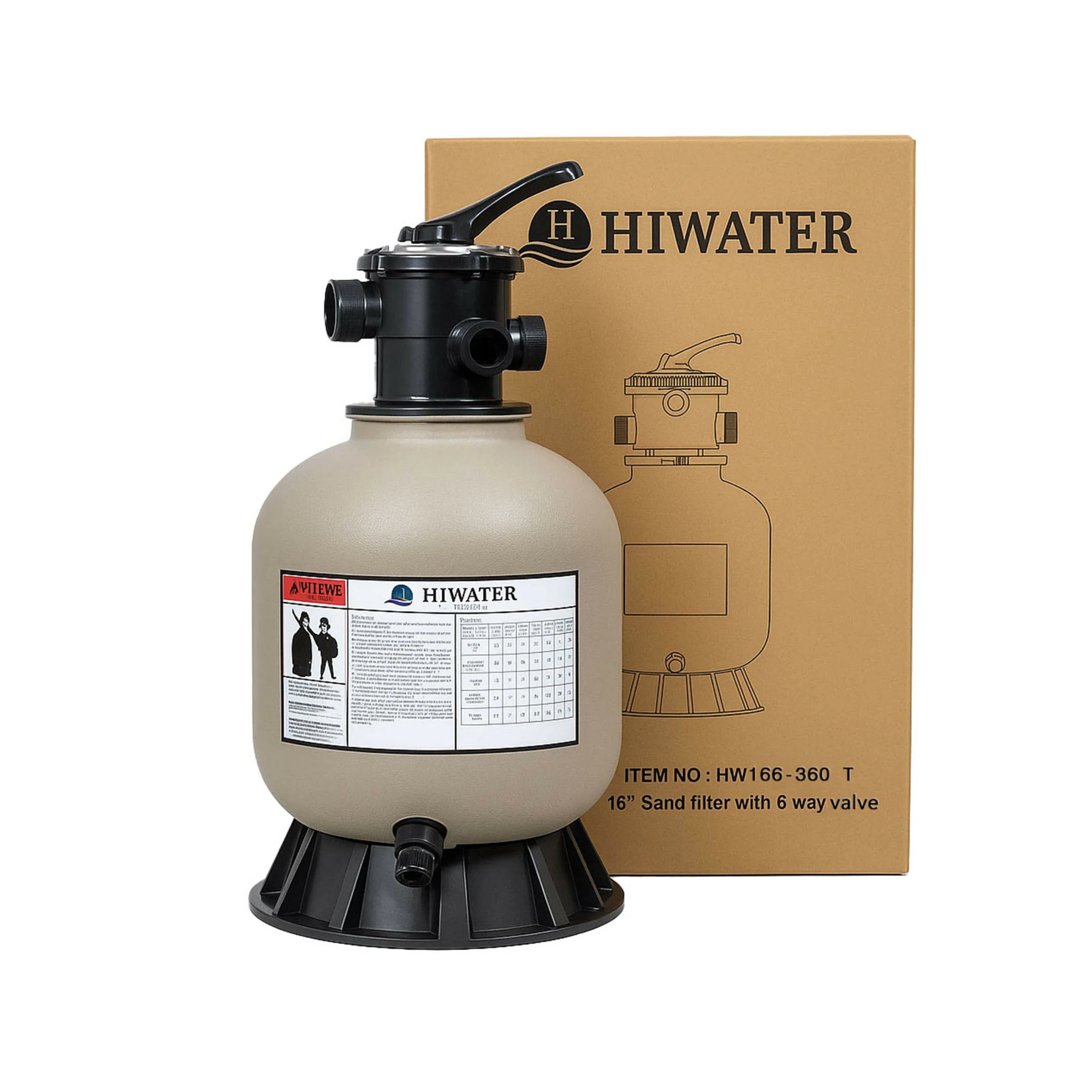 فیلترشنی هایواتر مدل HW166T