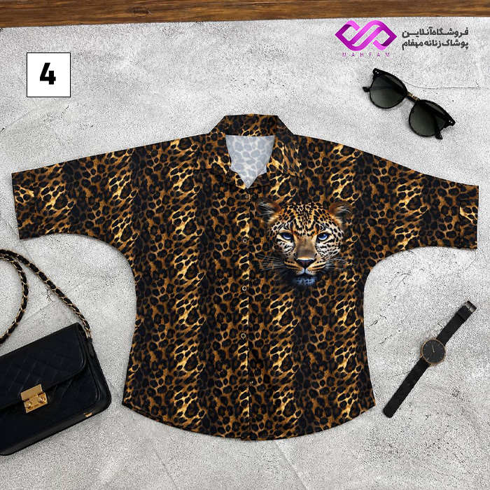 شومیز پلنگی زنانه - 4