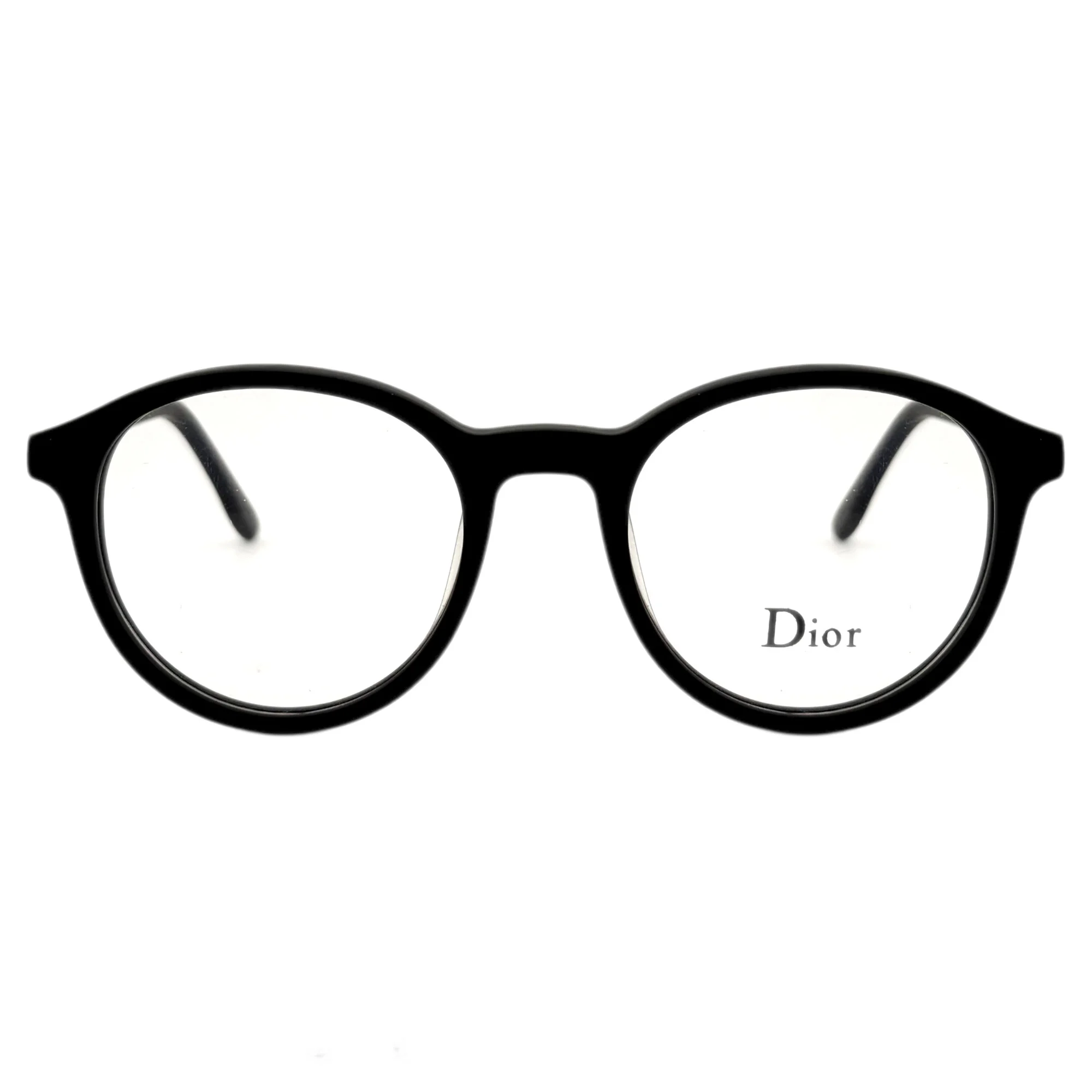عینک مینیمال گرد دیور مشکی Dior