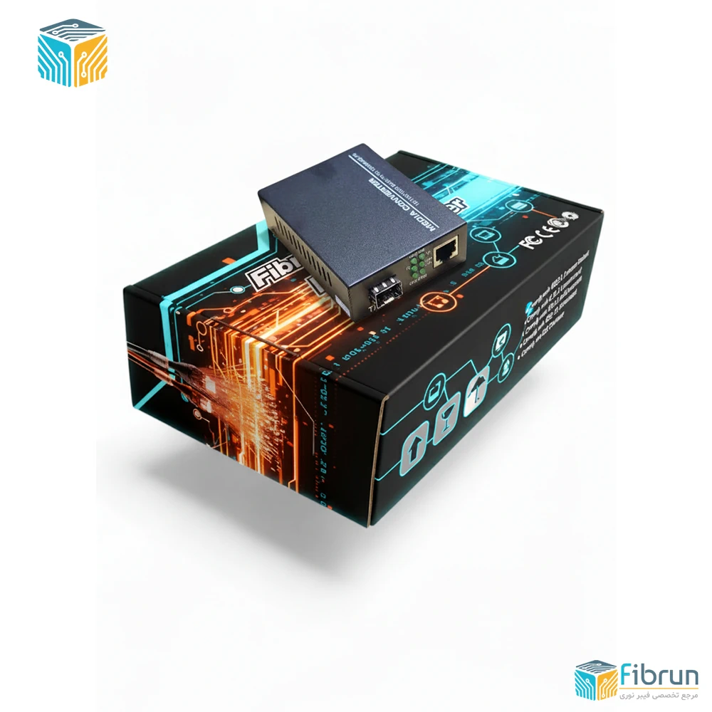 مدیا کانورتور فیبر نوری FiberEthernet Media Converter (فروش عمده)