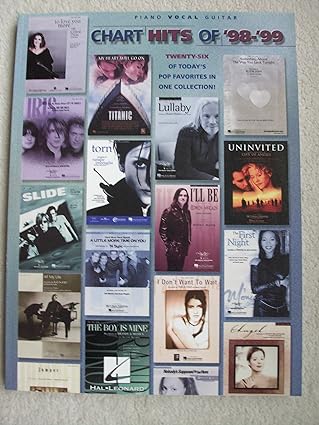 Chart Hits Of 98-99 (Songbook)