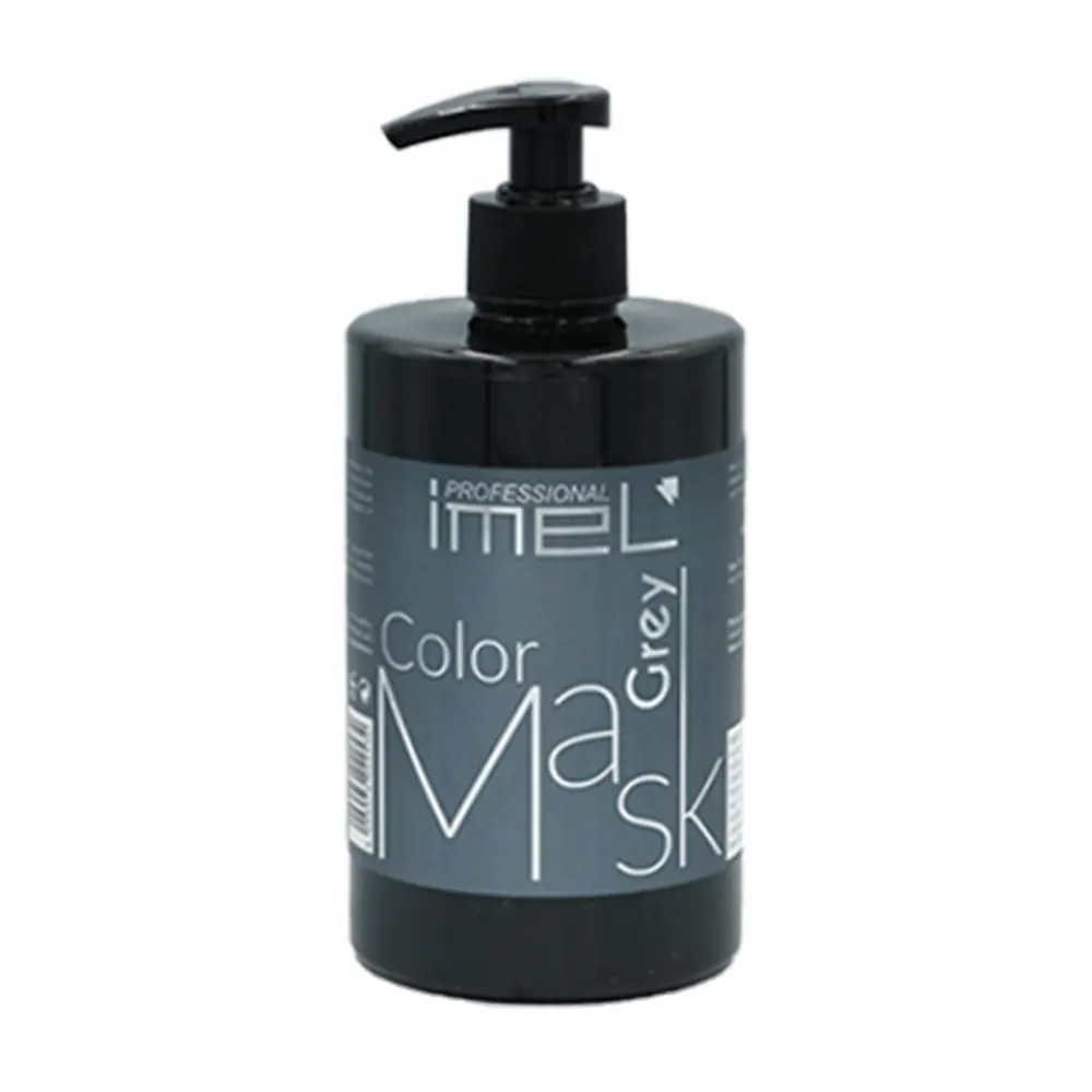 ماسک موی رنگی گری ایمل 500 میل مناسب انواع مو و موهای رنگ شده Imel Grey Color Mask