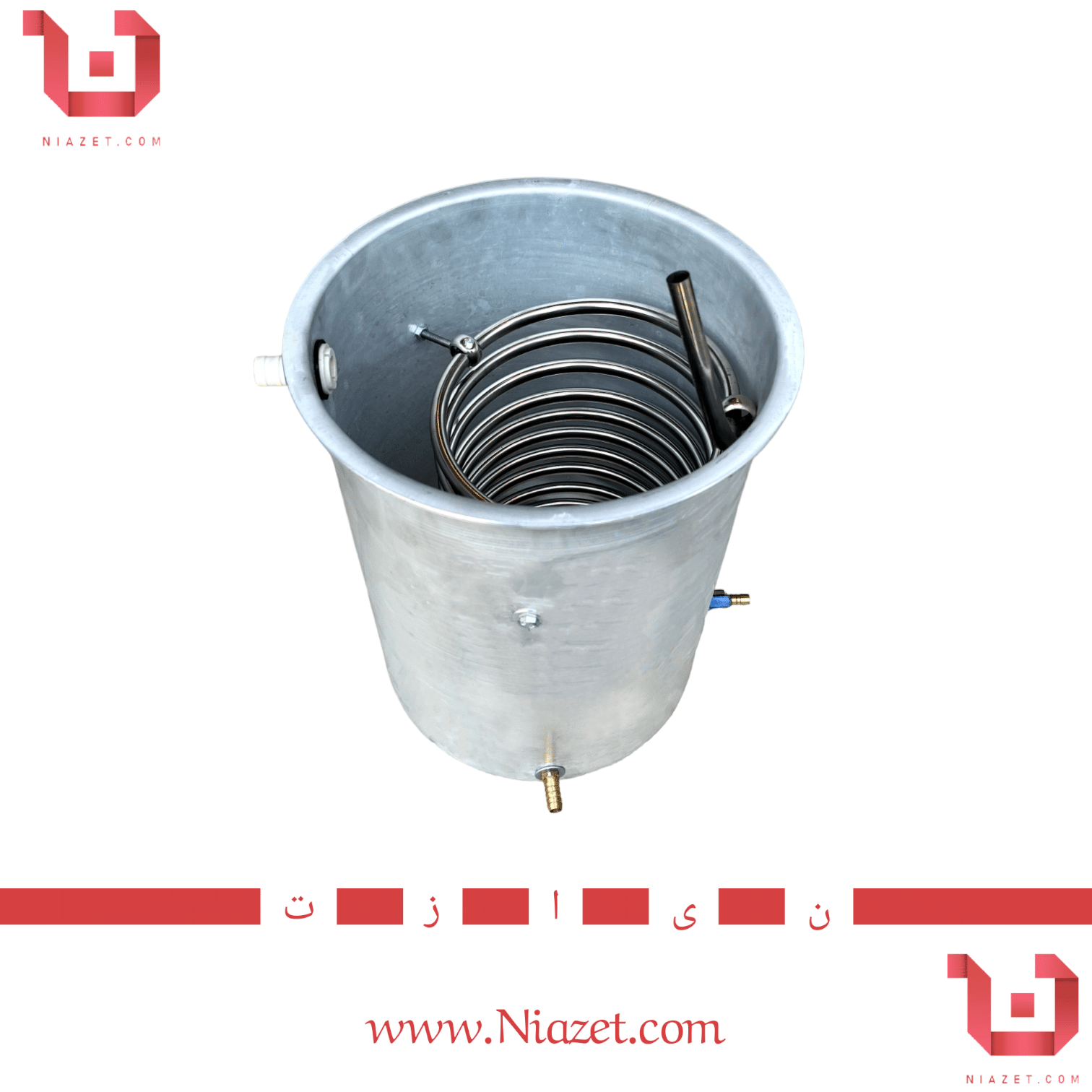 کندانسور آبی استیل