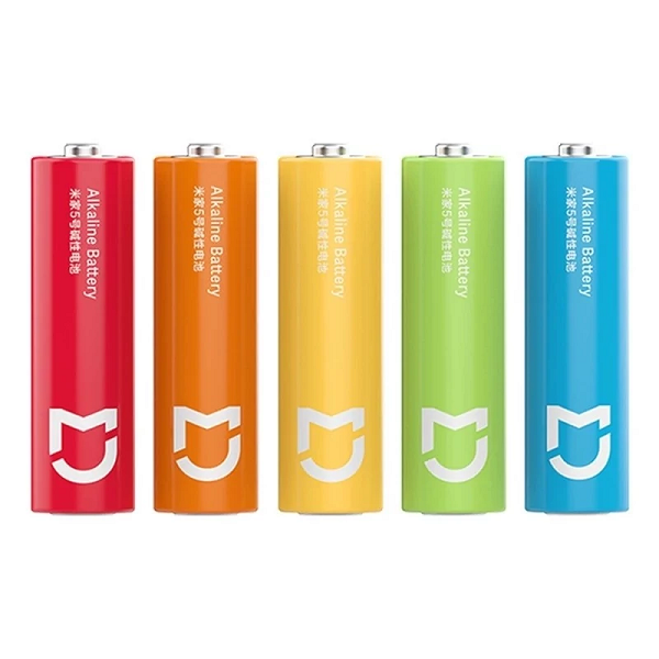 باتری قلمی آلکالاین AA شیائومی میجیا مدل BHR6739CN Xiaomi Mijia Alkaline Battery پک 4 عددی