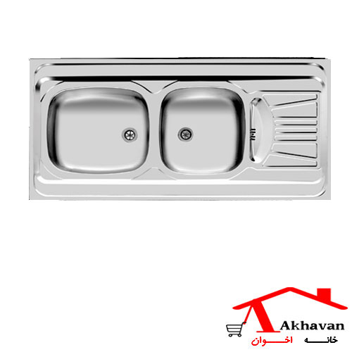 سینک ظرفشویی روکار کد 40s اخوان