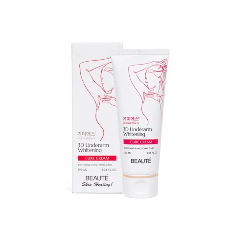 کرم سفید کننده زیر بغل سه بعدی بیوتی Beaute 3D Underarm Whitening Cure Cream 100m l