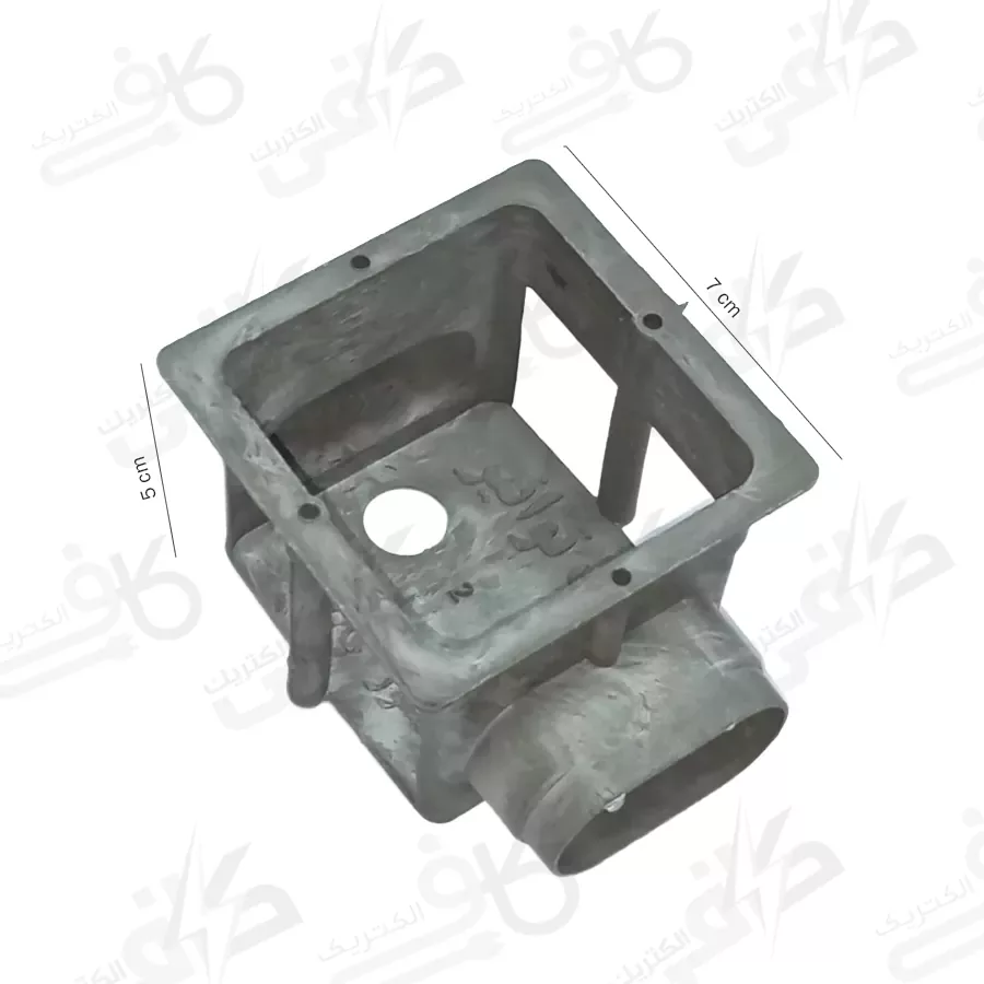 قوطی کلیدنسوز PVC - قوطی کلید پی وی سی نسوز - 7*7 عمق 5