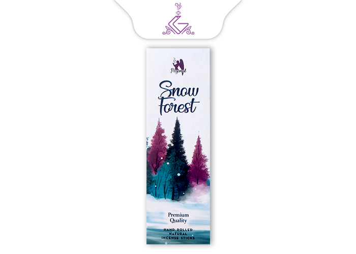 عود شاخه ای دست ساز جنگل زمستانیSNOW FOREST برند پگیمل PEGIMAL