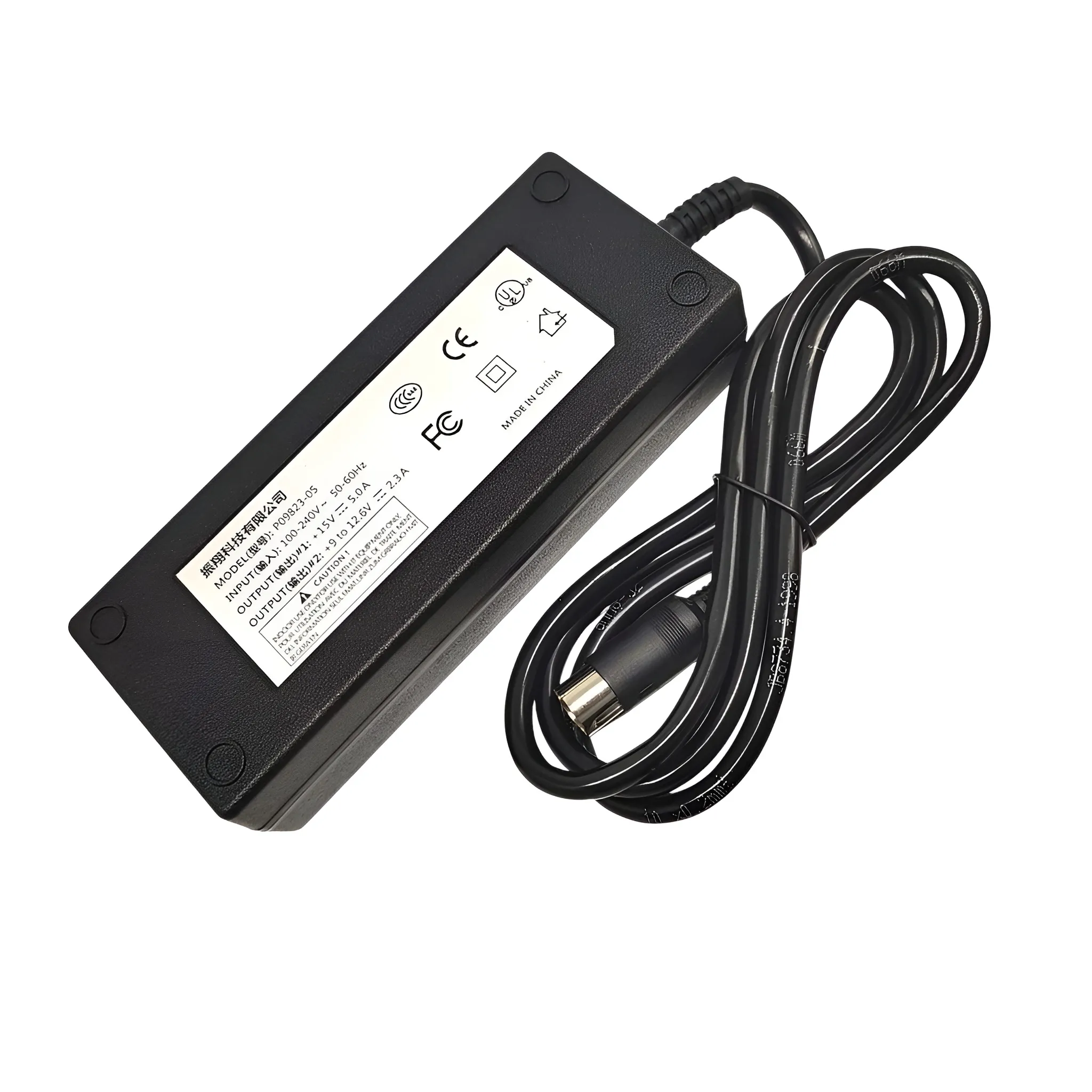 آداپتور دوحالته 12.6v و 15v سوکت 5 پین سیستم سونوگرافی