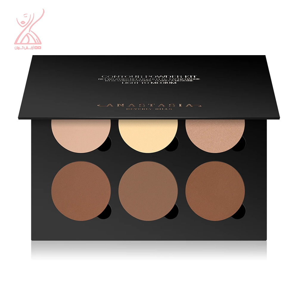 پالت کانتور پودری آناستازیا Anastasia Light To Medium