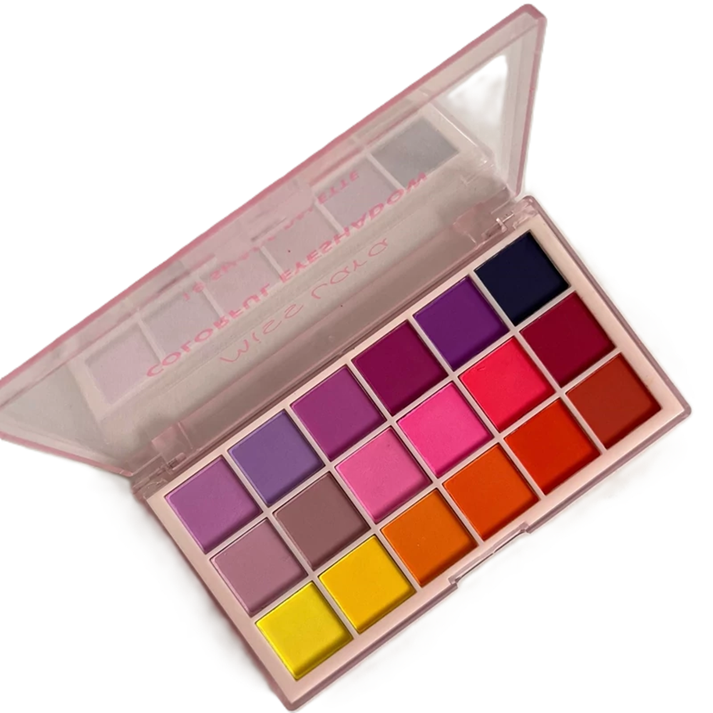 پالت سایه چشم 18 رنگ میس لارا مدل Colorful شماره 01