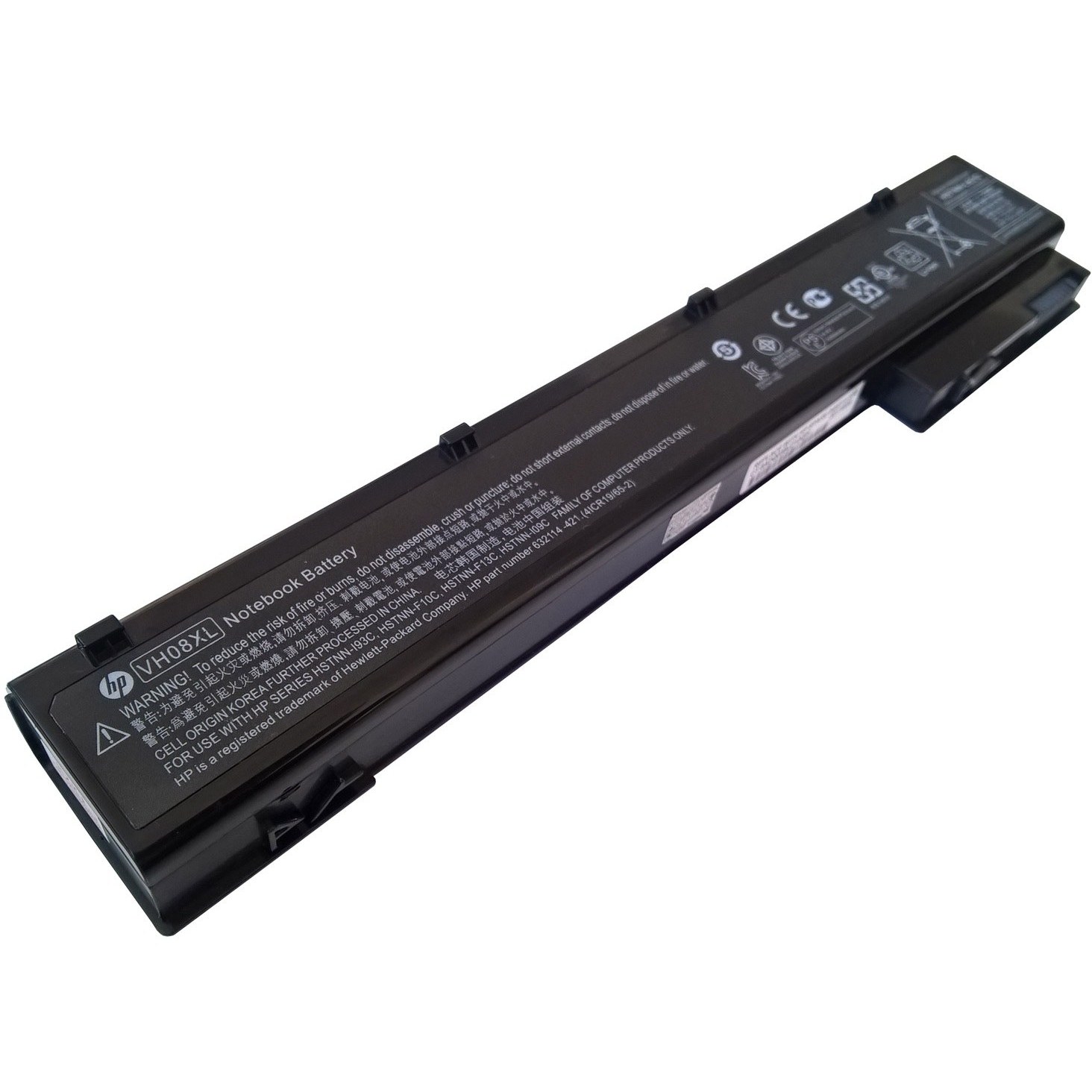 باتری لپ تاپ اچ پی HP 8560W 8570W 8770W VH08