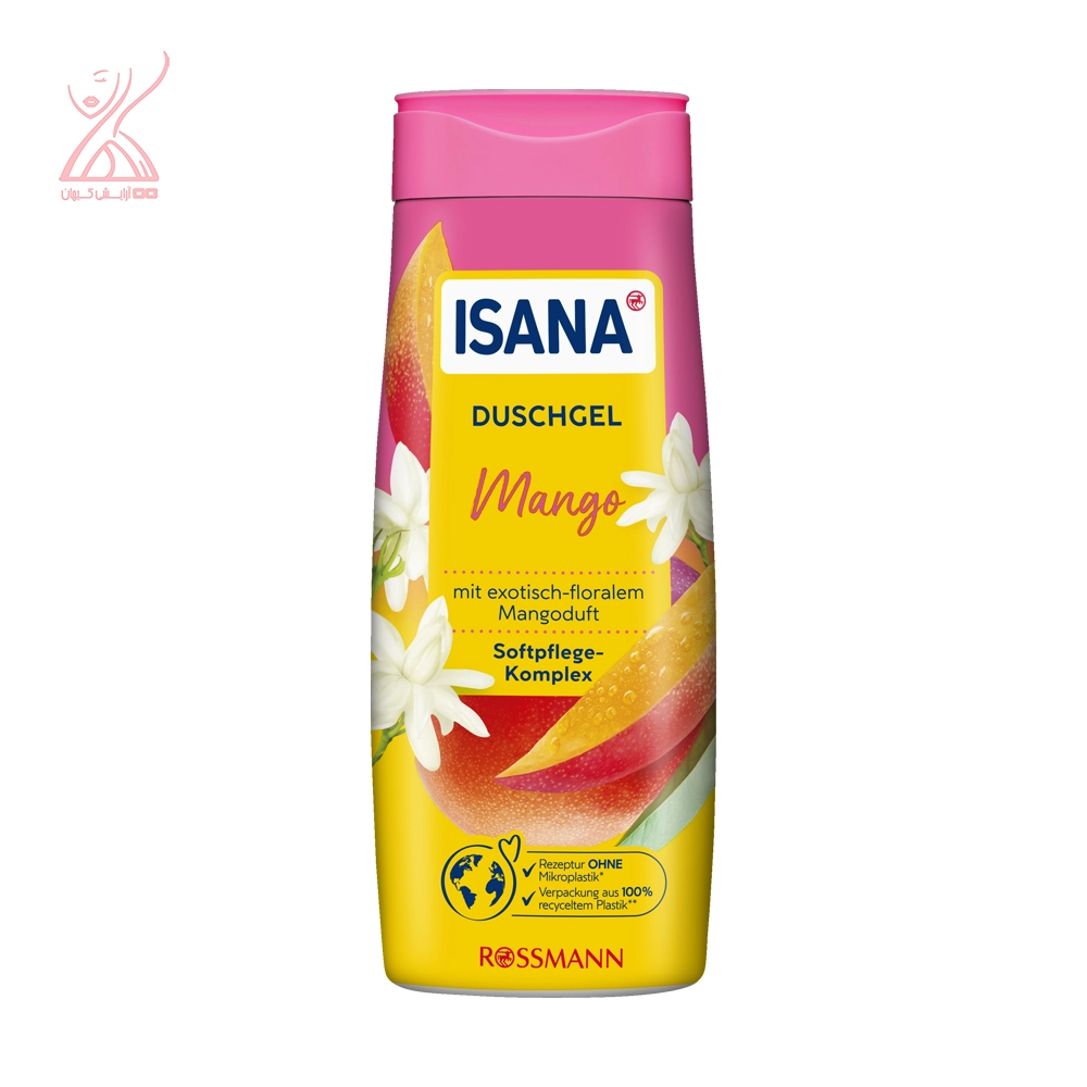 شامپو بدن ایسانا انبه و وانیل Isana DuscheGel mango