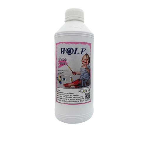 جوهر 1لیتری ولف قرمز روشن اپسون Wolf Ink Light Magenta 1litre Epson