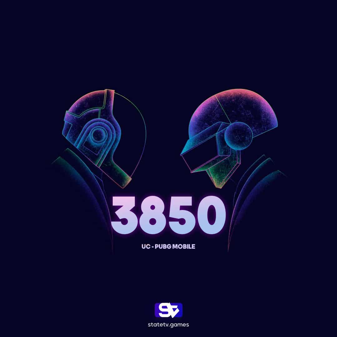 3850 یوسی پابجی موبایل