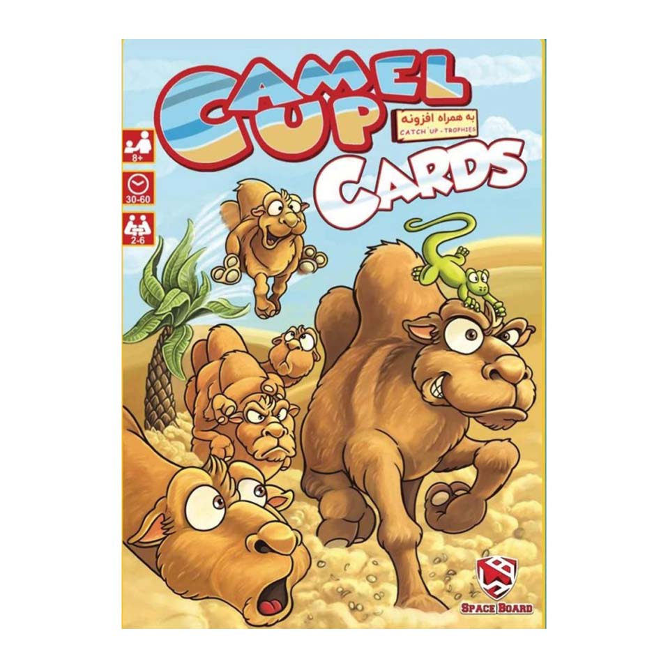 بازی شتر سواری نسخه کارتی + افزونه (CAMEL UP CARDS)