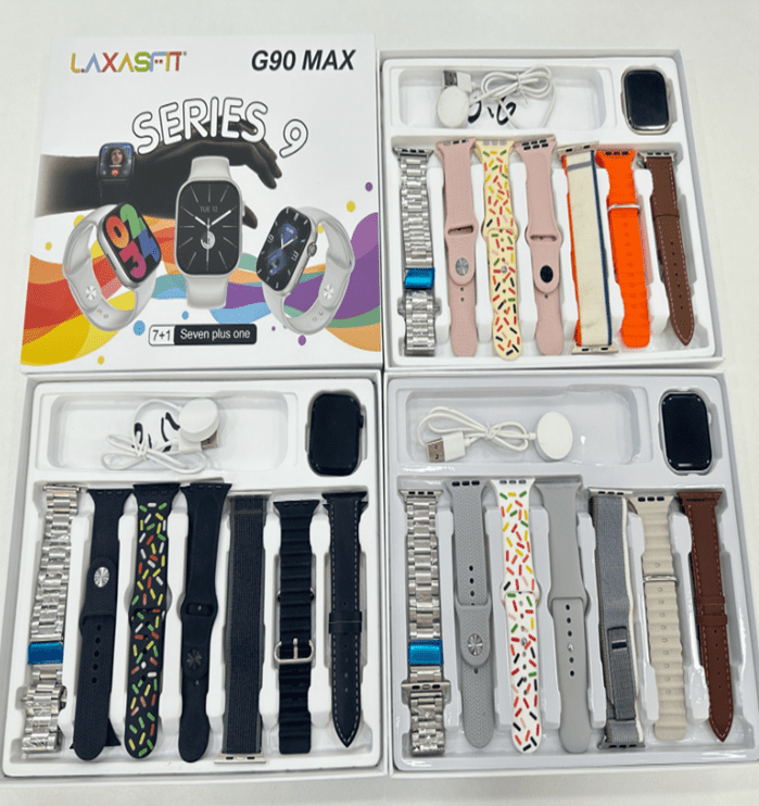 ساعت هوشمند سری 9 به همراه هنذفری بی سیم مدل Smart Watch Series 9 G90 MAX