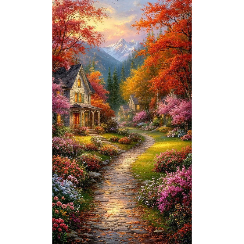 تابلو نقاشی الماسی بزرگسال کد 0241
