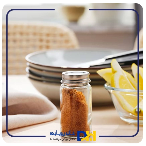 بانکه درب استیل سایز کوچک تکی ایکیا GULDFISK