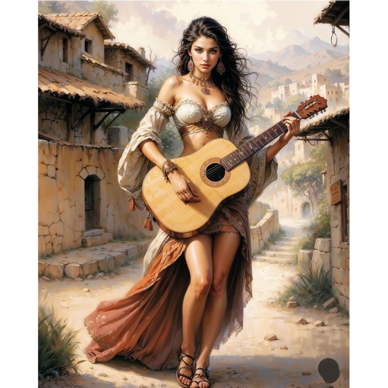 تابلو نقاشی الماسی بزرگسال کد 5164