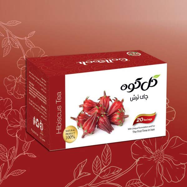 دمنوش صددرصد طبیعی چای تـرش گل کوه ( ۲۰ عددی )