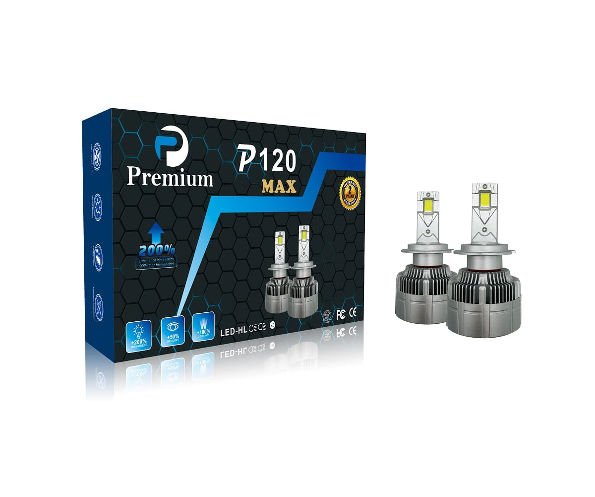 هدلایت پریمیوم مدل P120 MAX بسته دو عددی
