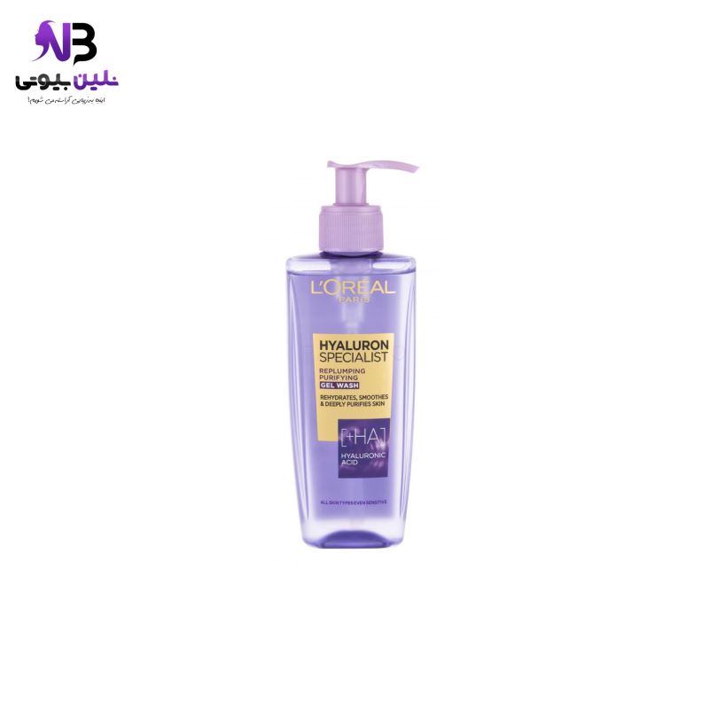 ژل شستشوی هیالورونیک اسید لورال LOreal Hyaluron Specialist حجم 200 میل