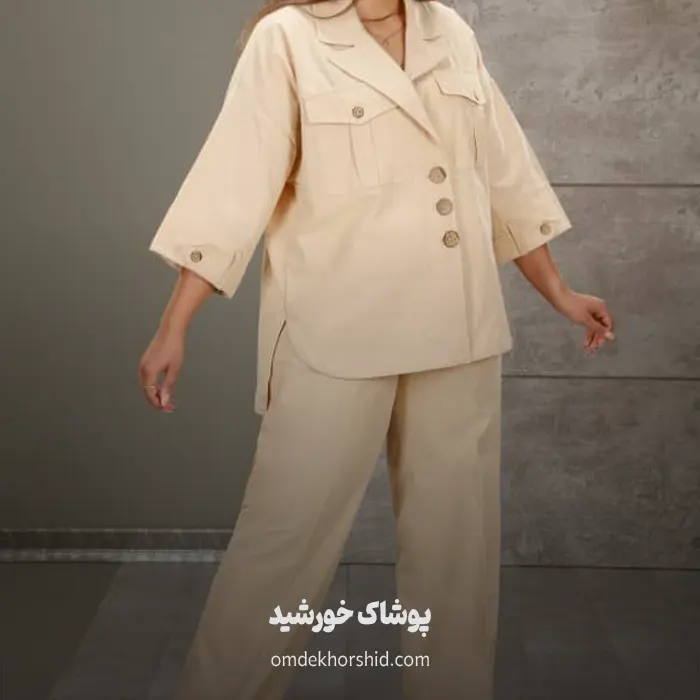 تونیک شلوار کتان بگ