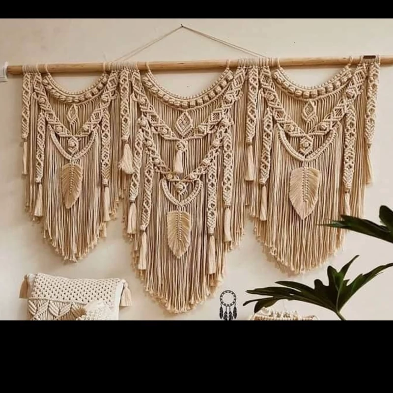 دیوارکوب خاص وشیک مکرومه
