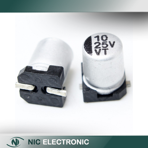خازن الکترولیت اس ام دی 10UF/25V SMD (4X5.4MM)