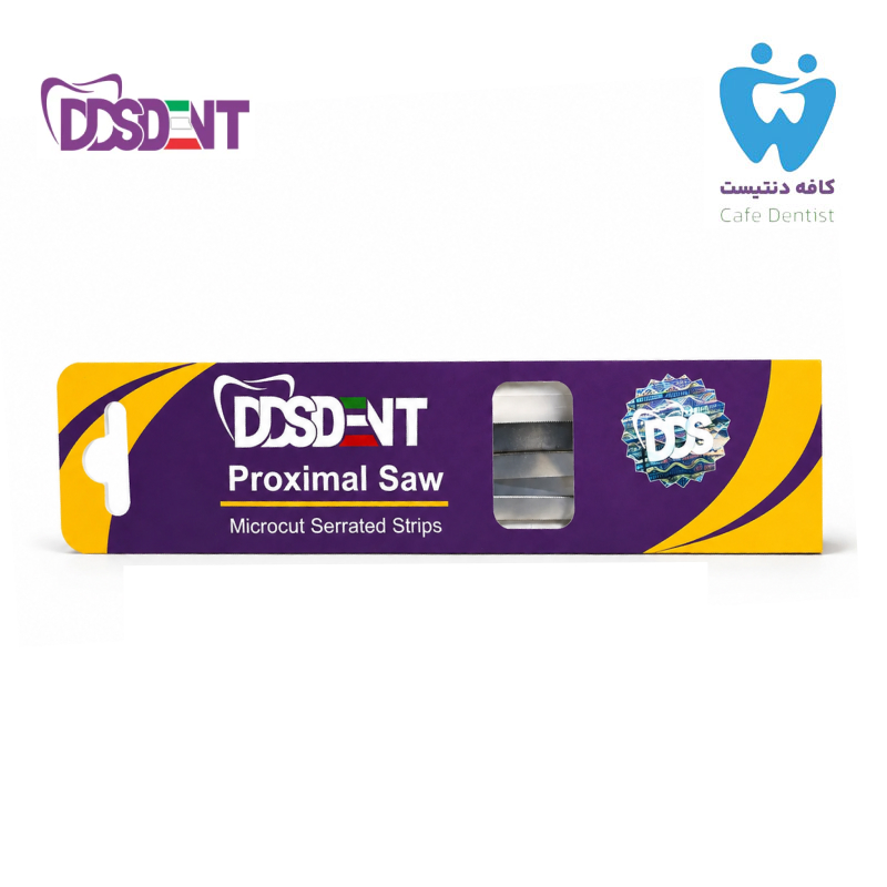نوار اره بین دندانی دی دی اس دنت - DDS Dent Microcut serrated strips