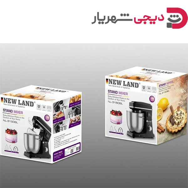 همزن صنعتی 12L .2000W نیولند NL-3150BL