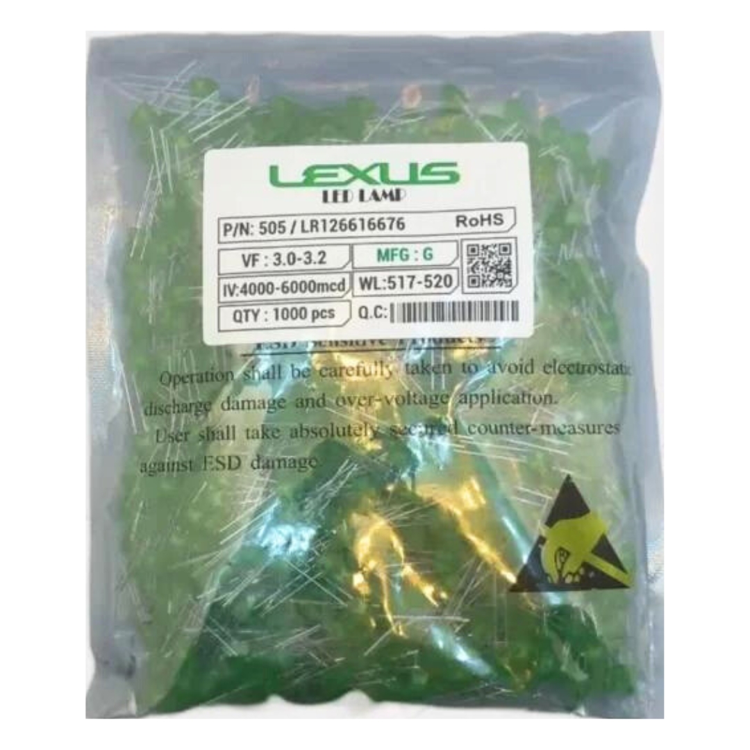 ال ای دی اوال سبز LEXUS
