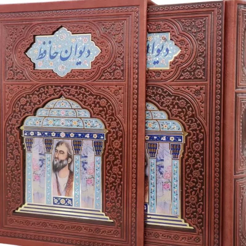 حافظ جیبی گلاسه تمام مصور چرم قابدار کشویی پلاک دار لبچاپ