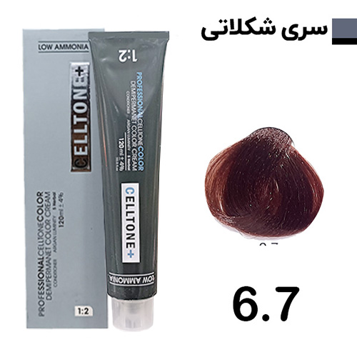 رنگ مو بلوند شکلاتی تیره سلتون پلاس شماره 6.7