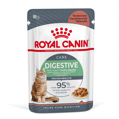 پوچ گربه رویال کنین مدل Digestive وزن 85 گرم
