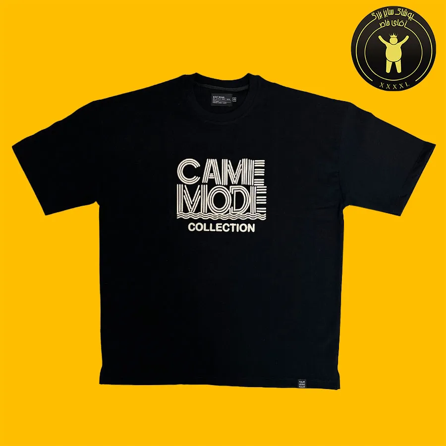تیشرت پارچه ماکان چاپی CAME MODE