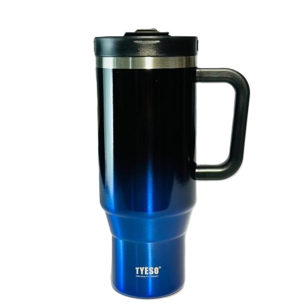 تراول ماگ نی دار 1200 میل تایسو Tyeso رنگ آبی