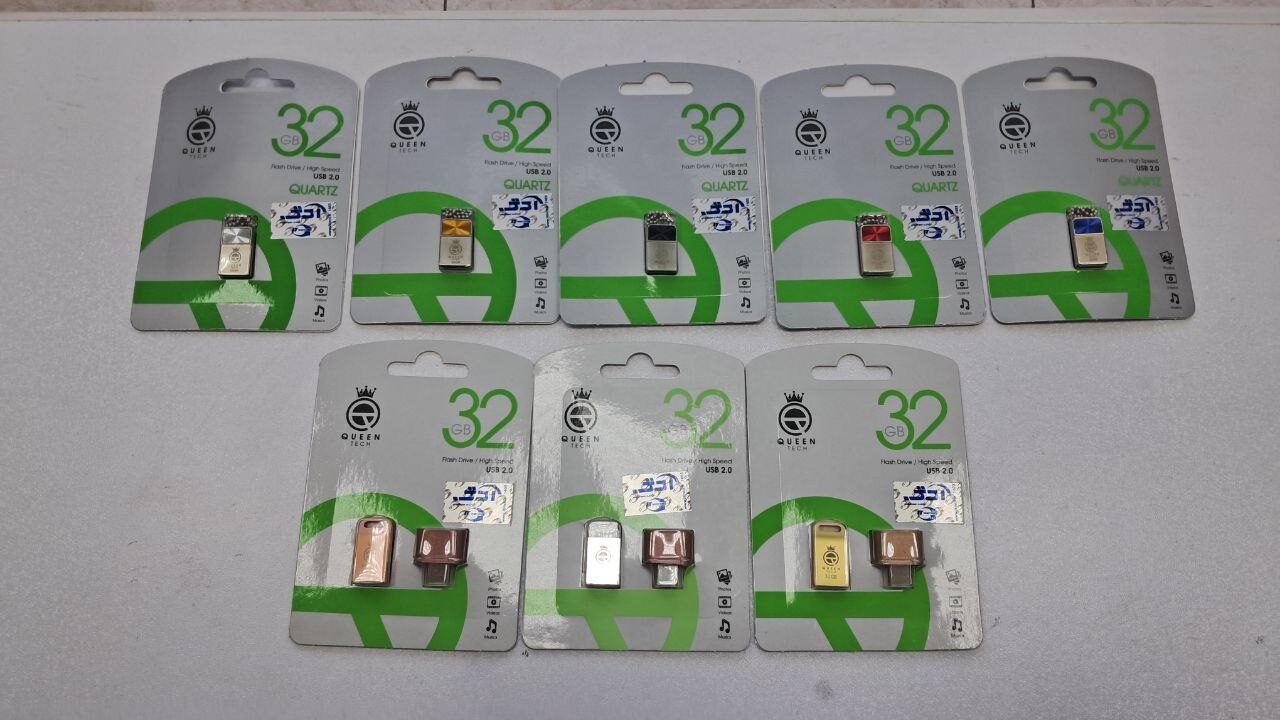 باندل فلش Queen Teck USB 2